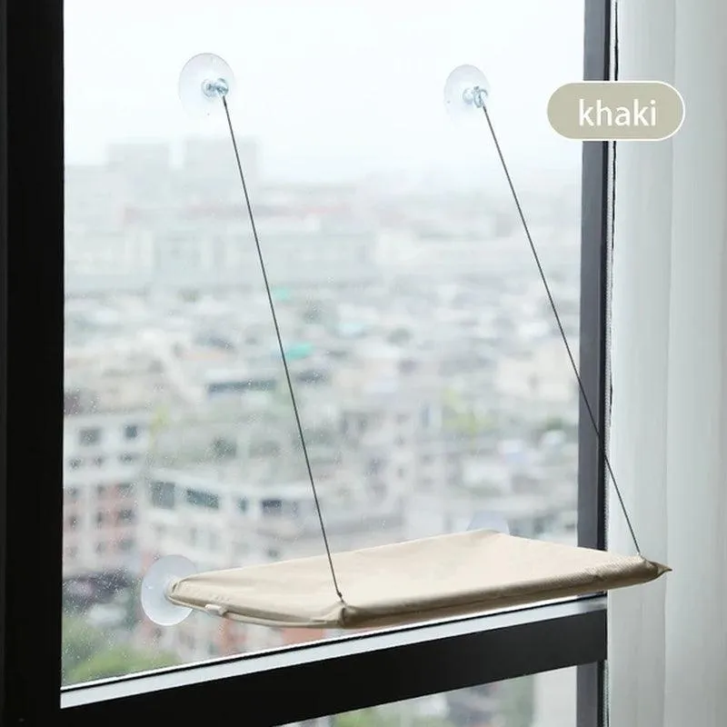 20KG Cat Hammock – Hanging Window Seat, Comfortable and Sturdy Cat Bed