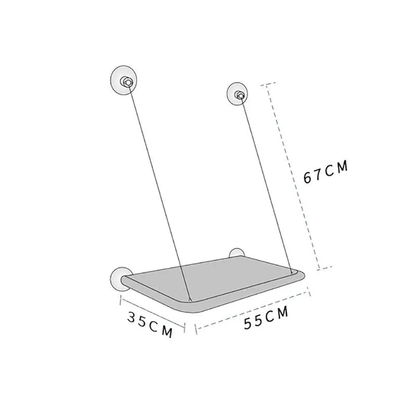 20KG Cat Hammock – Hanging Window Seat, Comfortable and Sturdy Cat Bed