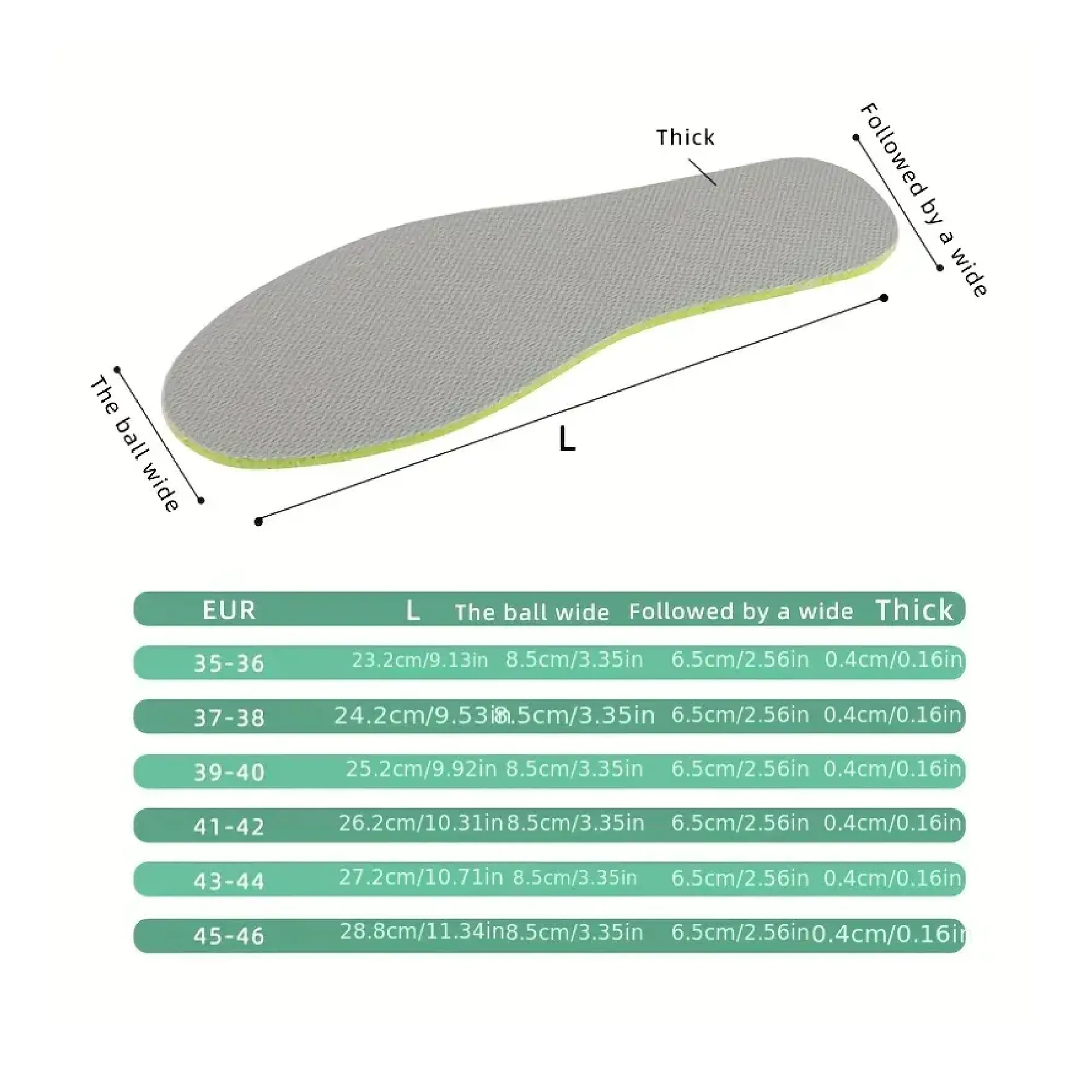 3/5pairs Barefoot Insoles, Gray, Ultra-thin, Oushonai, Female, Non-slip, Male, Sweat-absorbent And Breathable, Not Stuffy, Anti-odor, Soft Bottom, Leather Shoes, Single Shoes, Insoles