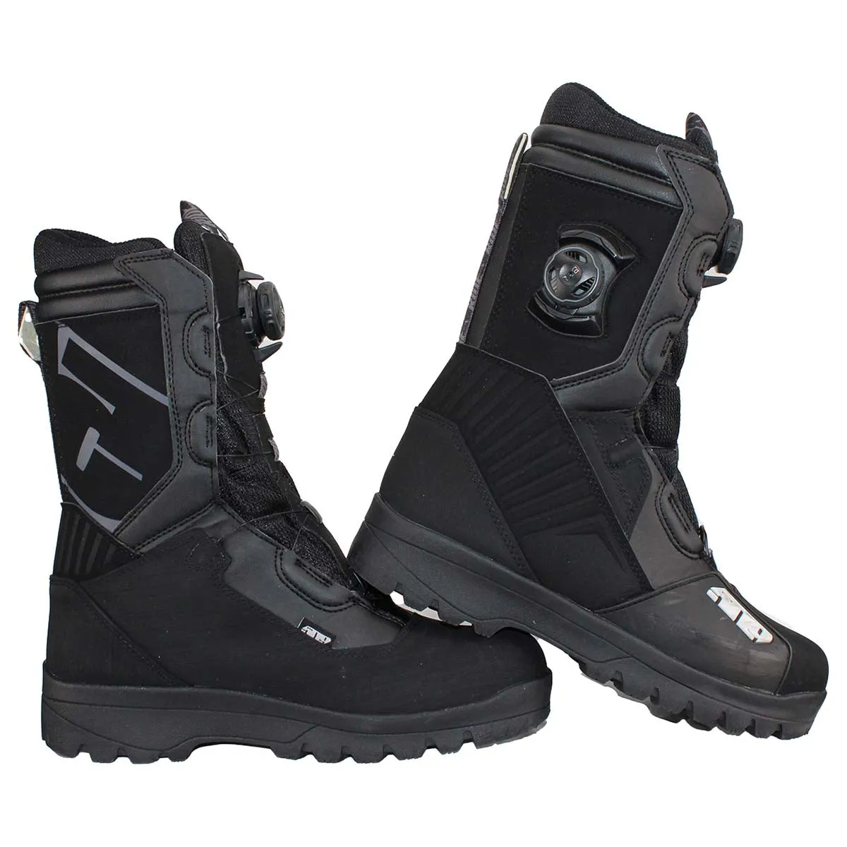 509 Raid Double Boa Snowmobile Boot (Black Ops - Size 9)