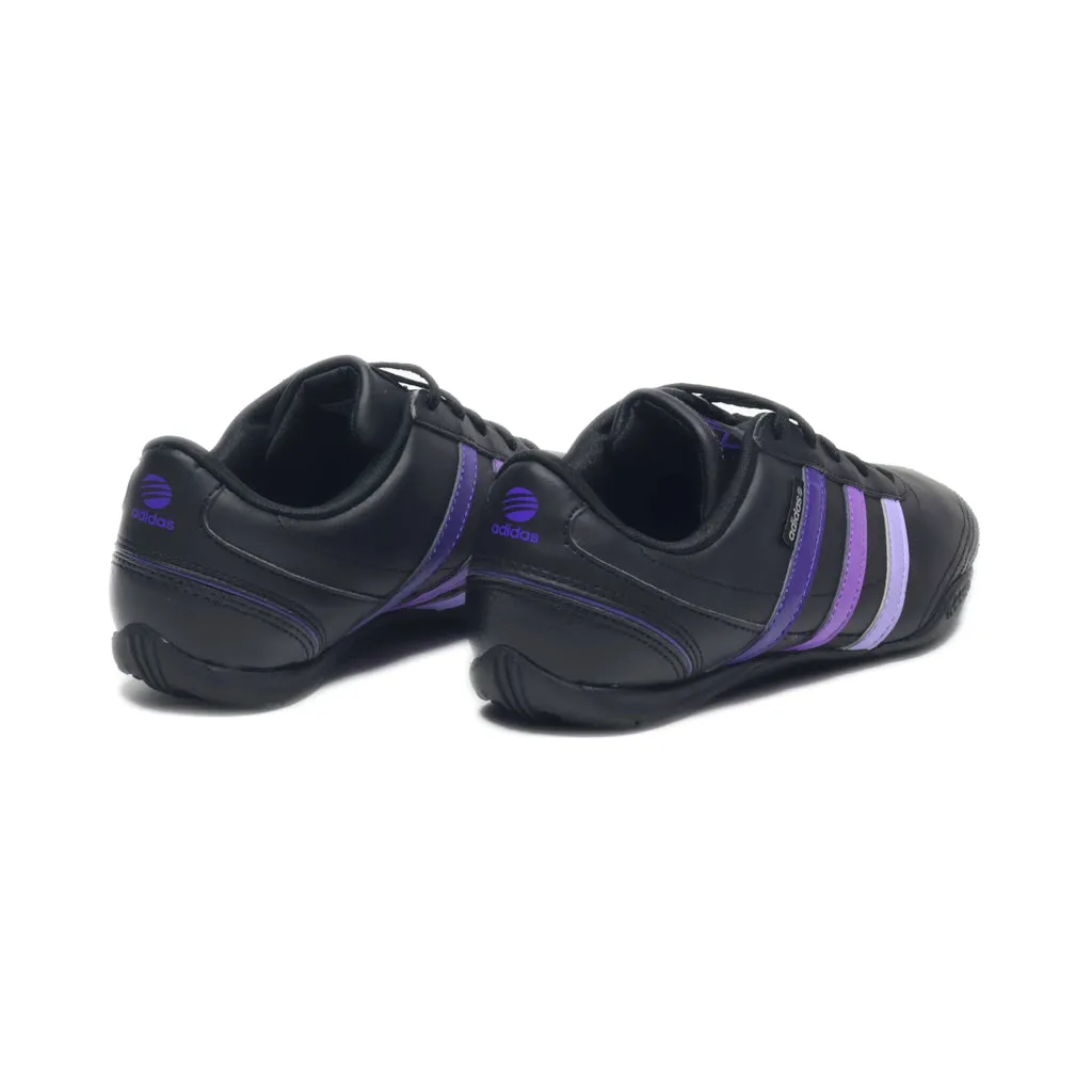 Adidas Neo Label Sport Shoes Leather Black Colour For Women