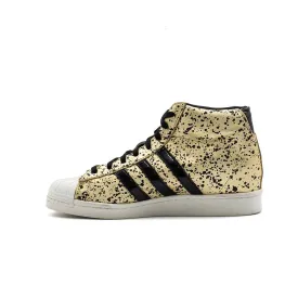Adidas Superstar High-Top Sneakers Leather Gold Colour For Women
