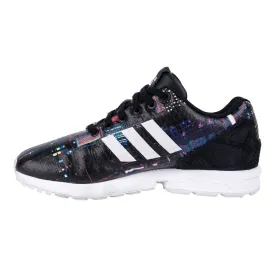 Adidas Zx Flux Low-Top Sneakers Leather Black Colour For Women