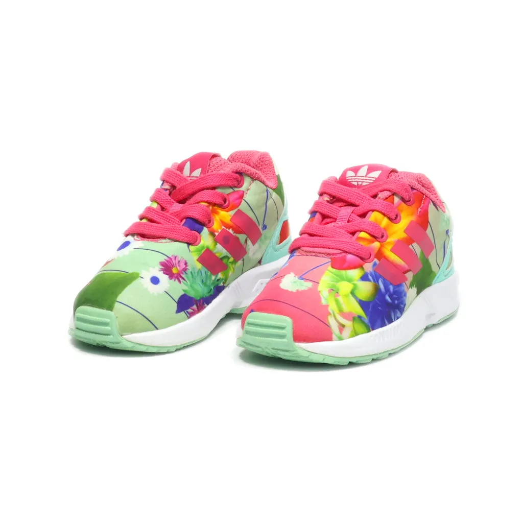 Adidas Zx Flux Sport Shoes Canvas Multicolour Colour For Kids