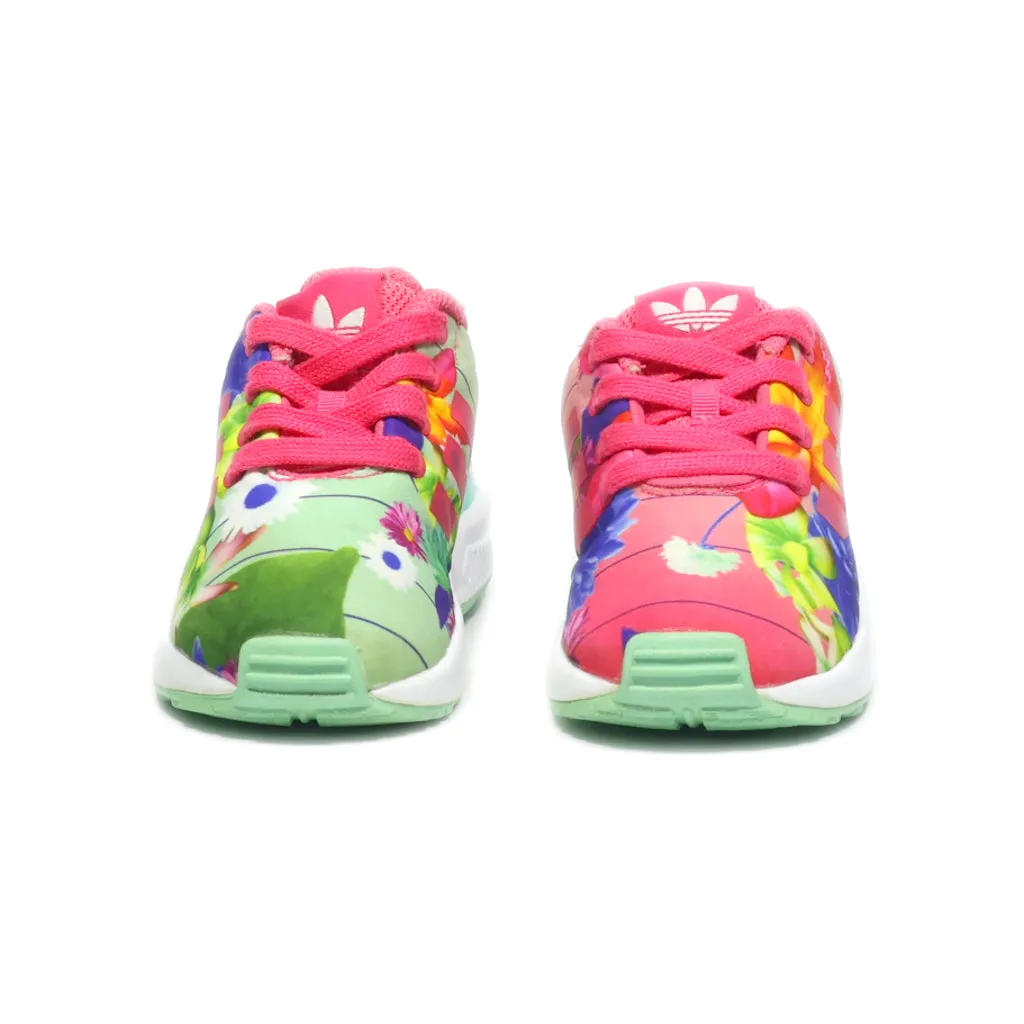 Adidas Zx Flux Sport Shoes Canvas Multicolour Colour For Kids