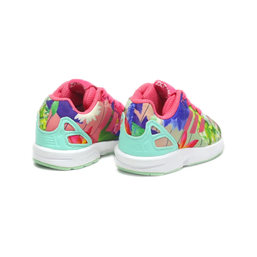 Adidas Zx Flux Sport Shoes Canvas Multicolour Colour For Kids