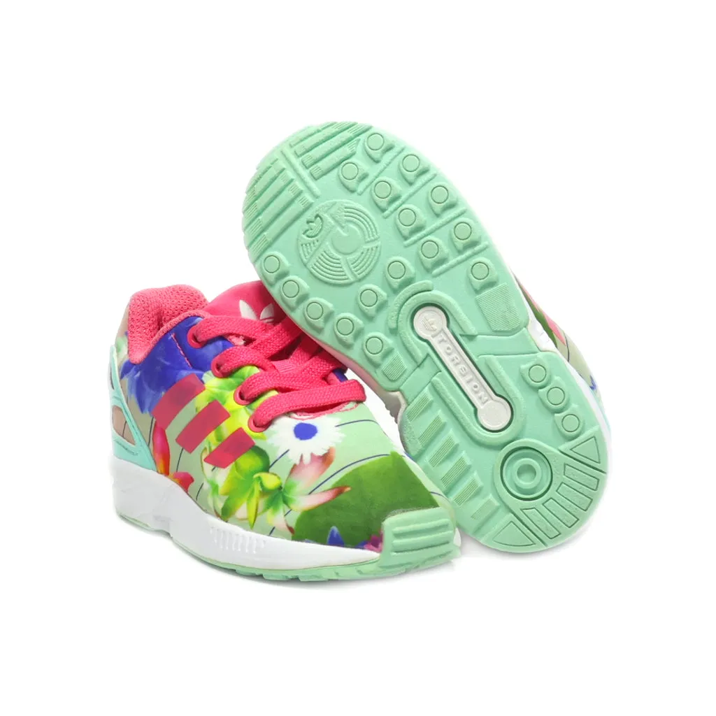 Adidas Zx Flux Sport Shoes Canvas Multicolour Colour For Kids