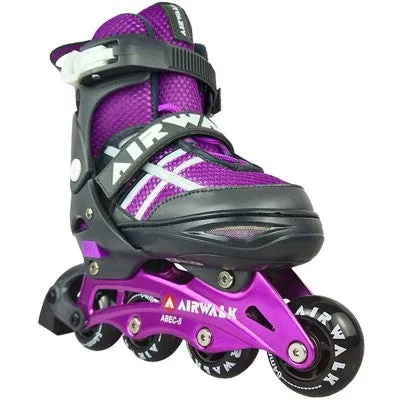 Airwalk Youth Inline Skate - Plum Purple (5-8)