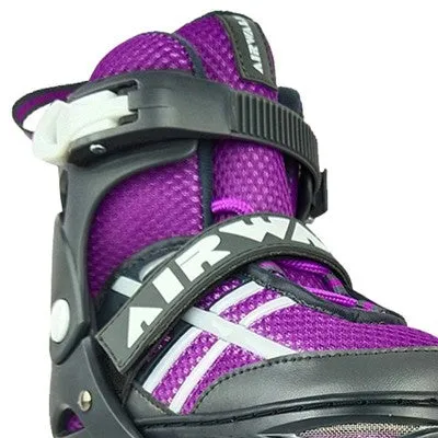 Airwalk Youth Inline Skate - Plum Purple (5-8)