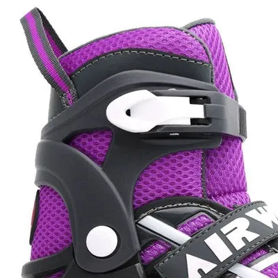 Airwalk Youth Inline Skate - Plum Purple (5-8)