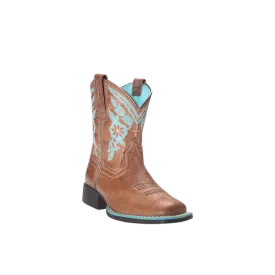 Ariat Girl's Floral Cowboy Boots