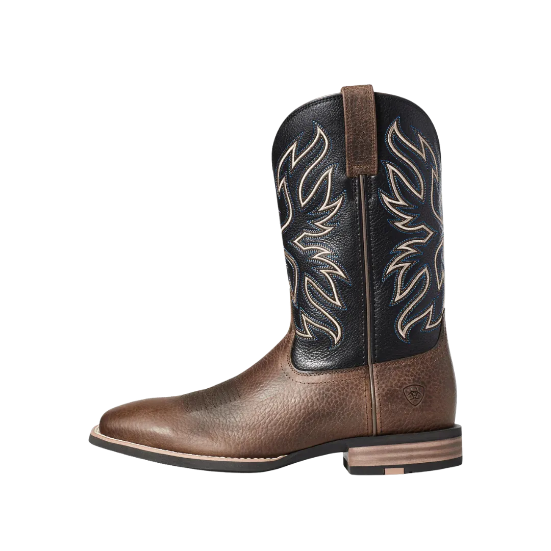 Ariat Men's Everlite Vapor Ranch Brown & Black Deertan Boots