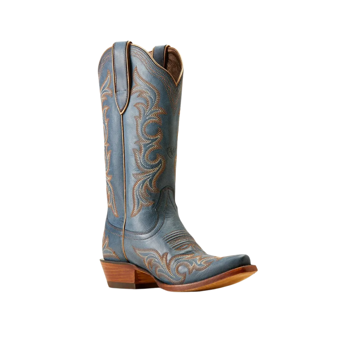 Ariat Women's Hazen Blueberry Snip Toe Western Blue Boots
