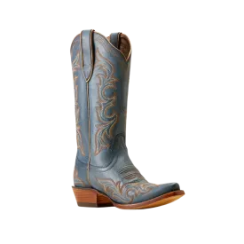 Ariat Women's Hazen Blueberry Snip Toe Western Blue Boots