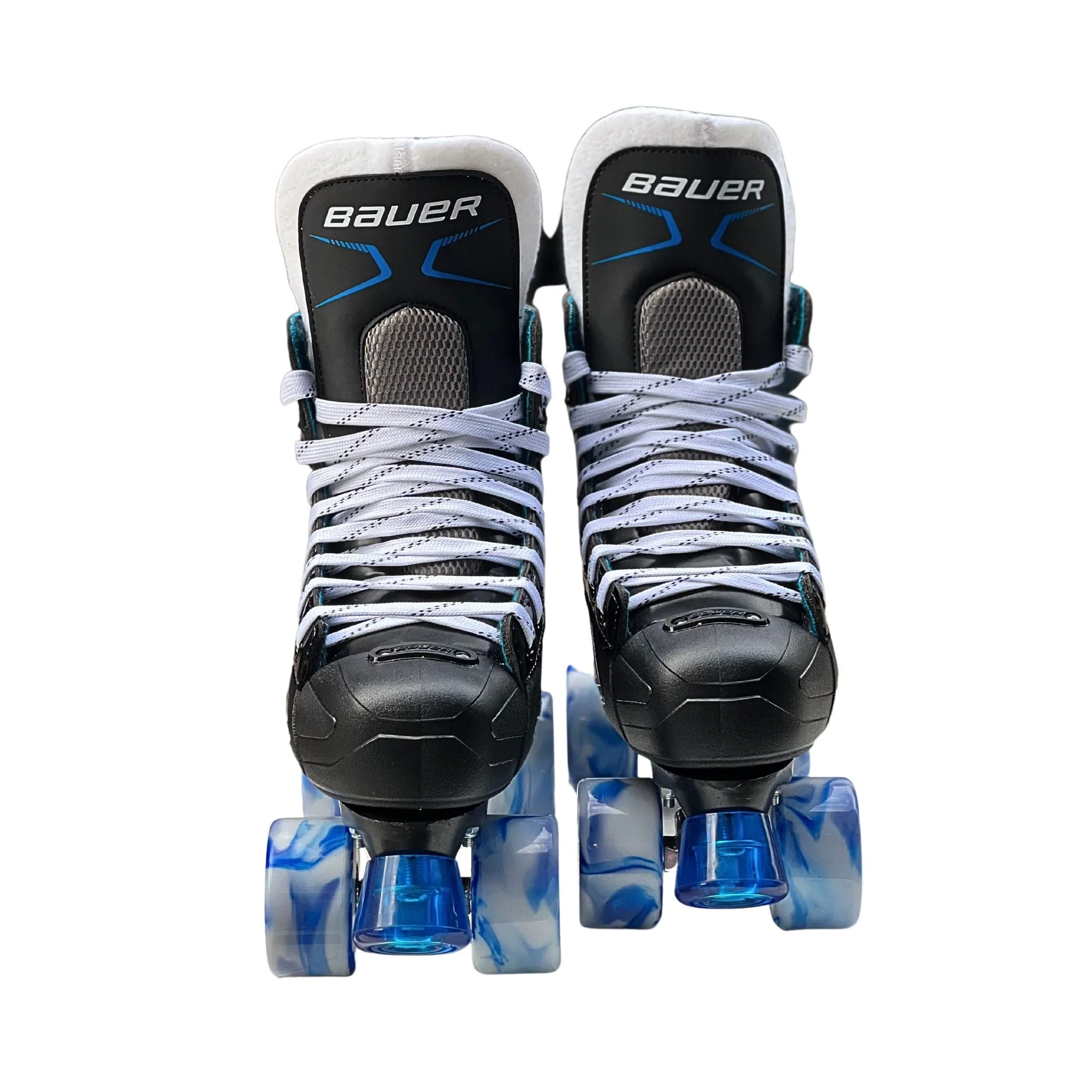 Bauer X-LP Quad Roller Skates with Airwaves Wheels