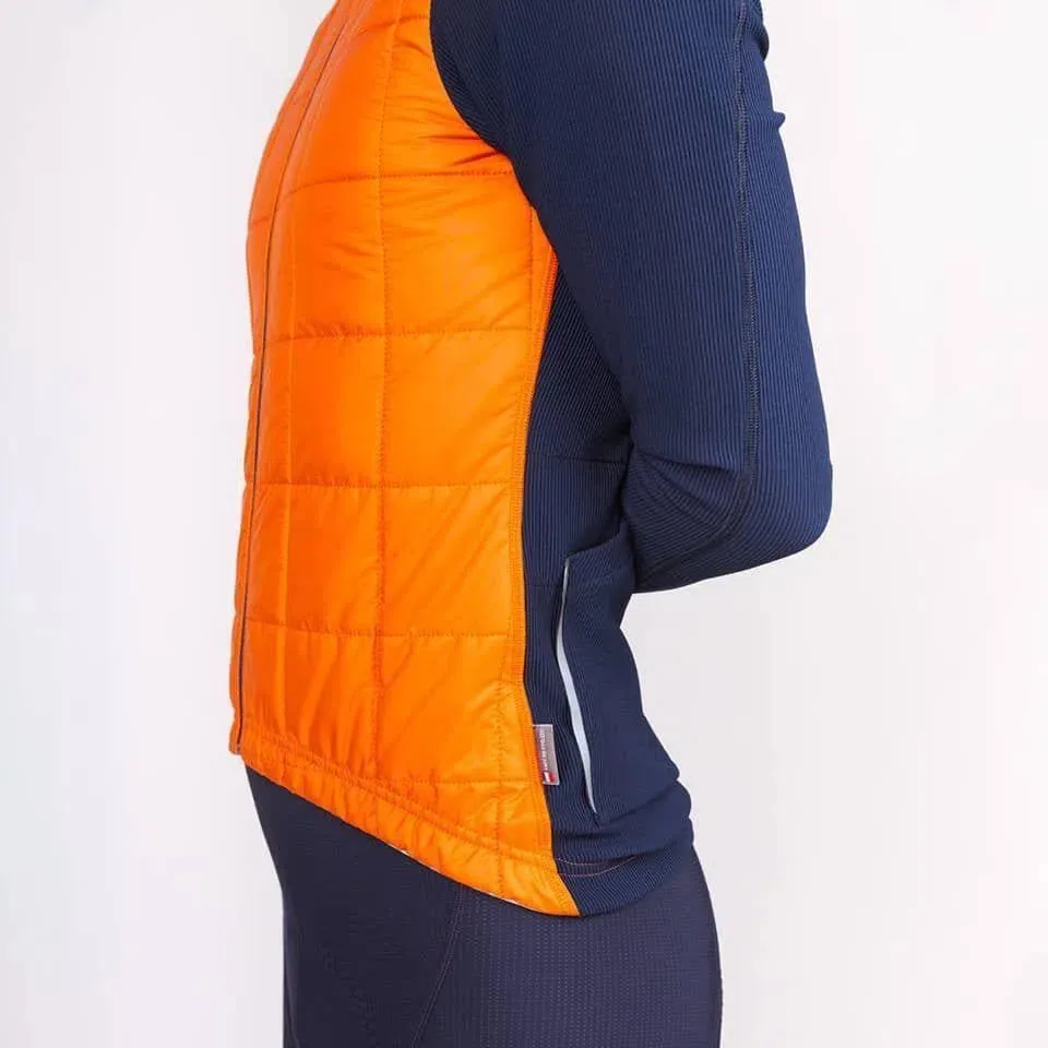 CAFE DU CYCLISTE Leonie Insulated Jacket - Orange