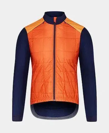 CAFE DU CYCLISTE Leonie Insulated Jacket - Orange