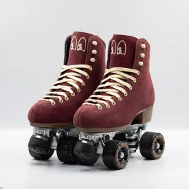 Chuffed Skates - Wanderer Roller Skates - Burgundy