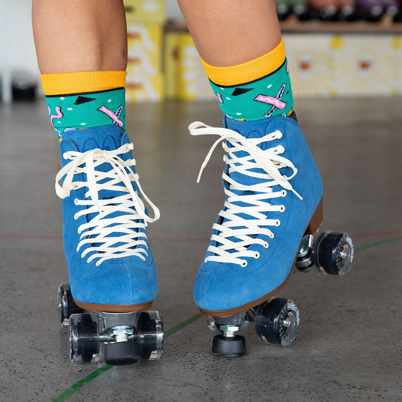 Chuffed Skates - Wanderer Roller Skates - Classic Blue