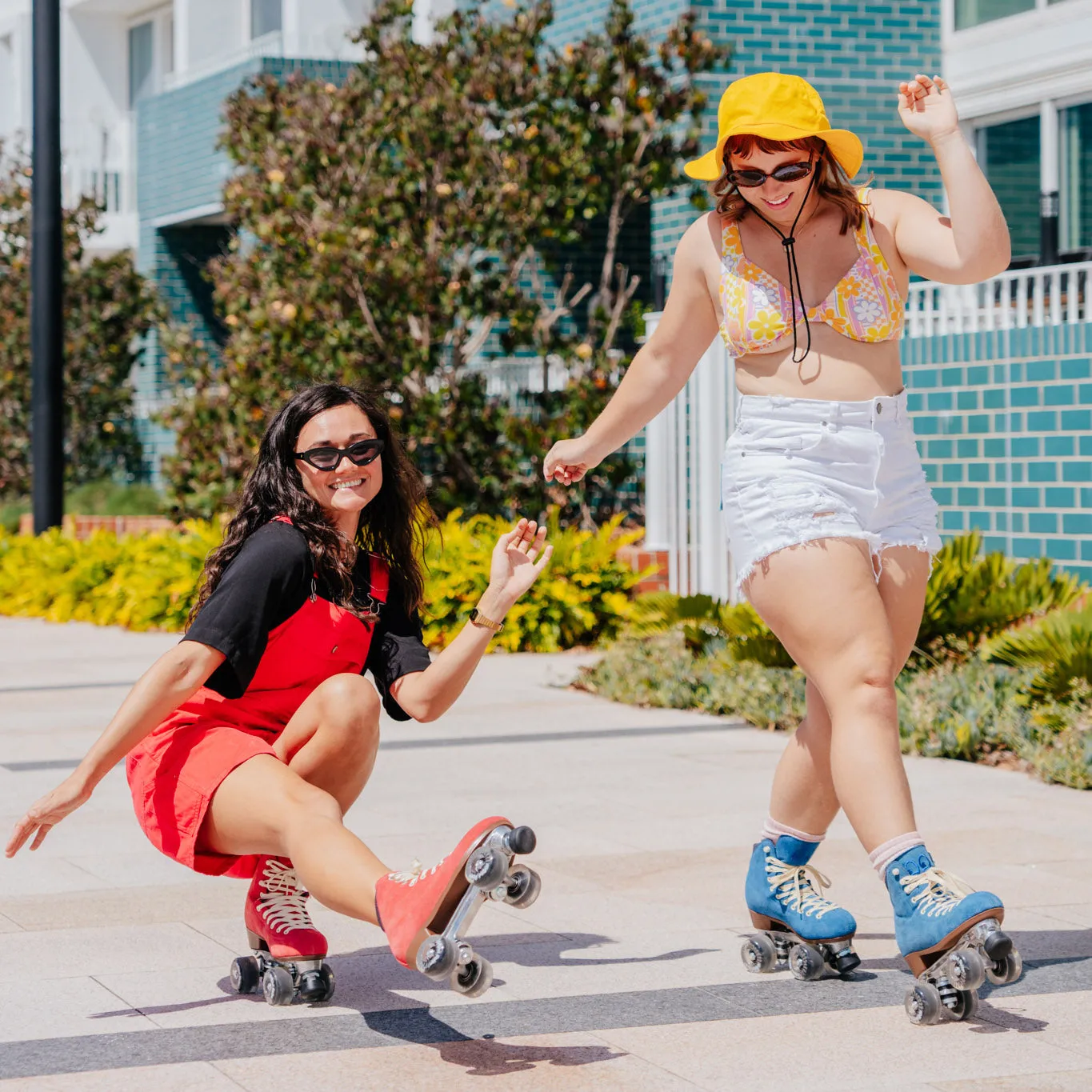 Chuffed Skates - Wanderer Roller Skates - Classic Blue