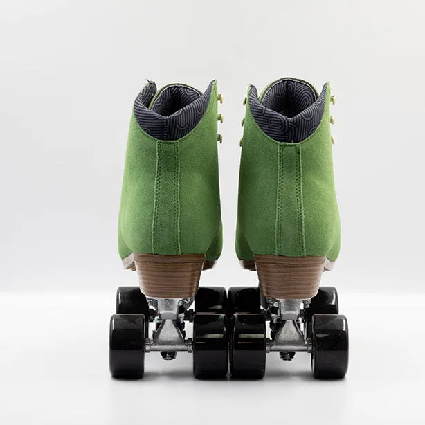 Chuffed Skates - Wanderer Roller Skates - Olive Green