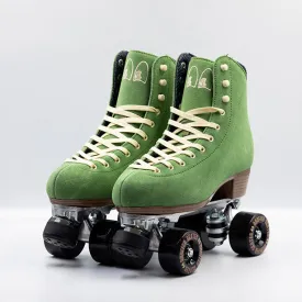 Chuffed Skates - Wanderer Roller Skates - Olive Green