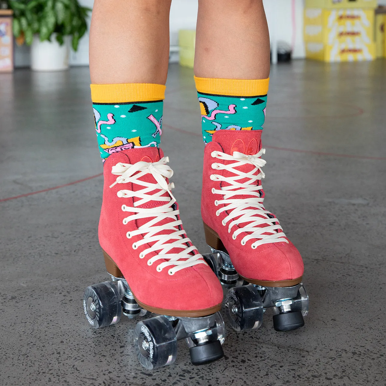 Chuffed Skates - Wanderer Roller Skates - Watermelon Red