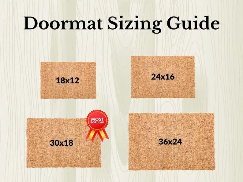 Coolspod- Outdoor Mat- Kick Off Your Shoes, Custom Coir Welcome Doormat, Home Decor, Housewarming Gift