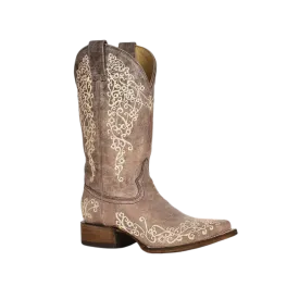 Corral Boots Women´s Iconic Lisa Brown Crater Boots