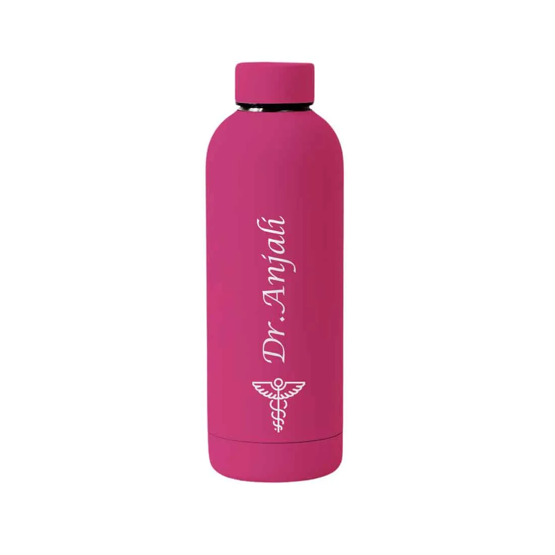 Custom Insulated Water Bottles for Doctors - Stainless Steel, BPA-Free, Leakproof Water Bottles for Travel, Hospital, Gym, and Home