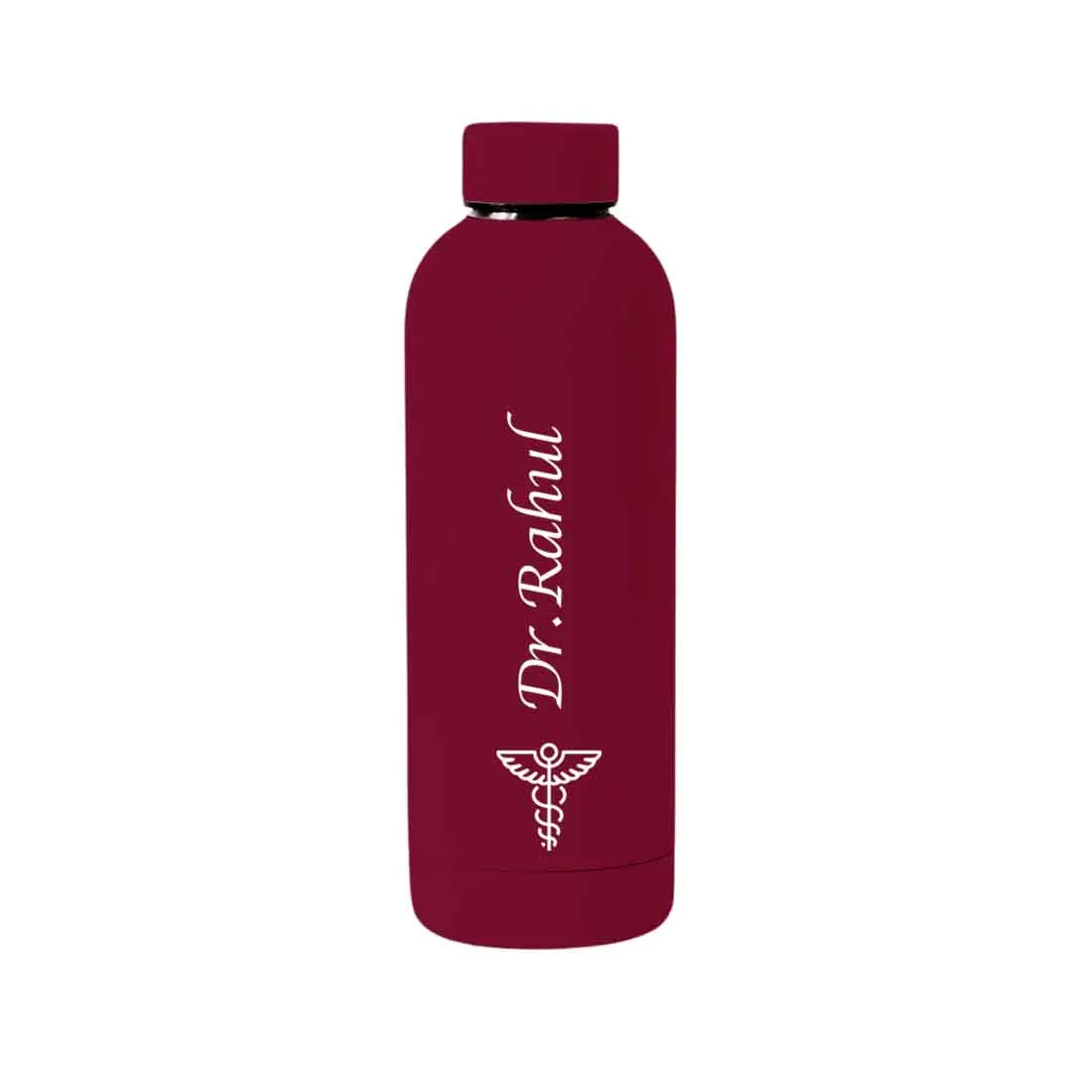 Custom Insulated Water Bottles for Doctors - Stainless Steel, BPA-Free, Leakproof Water Bottles for Travel, Hospital, Gym, and Home