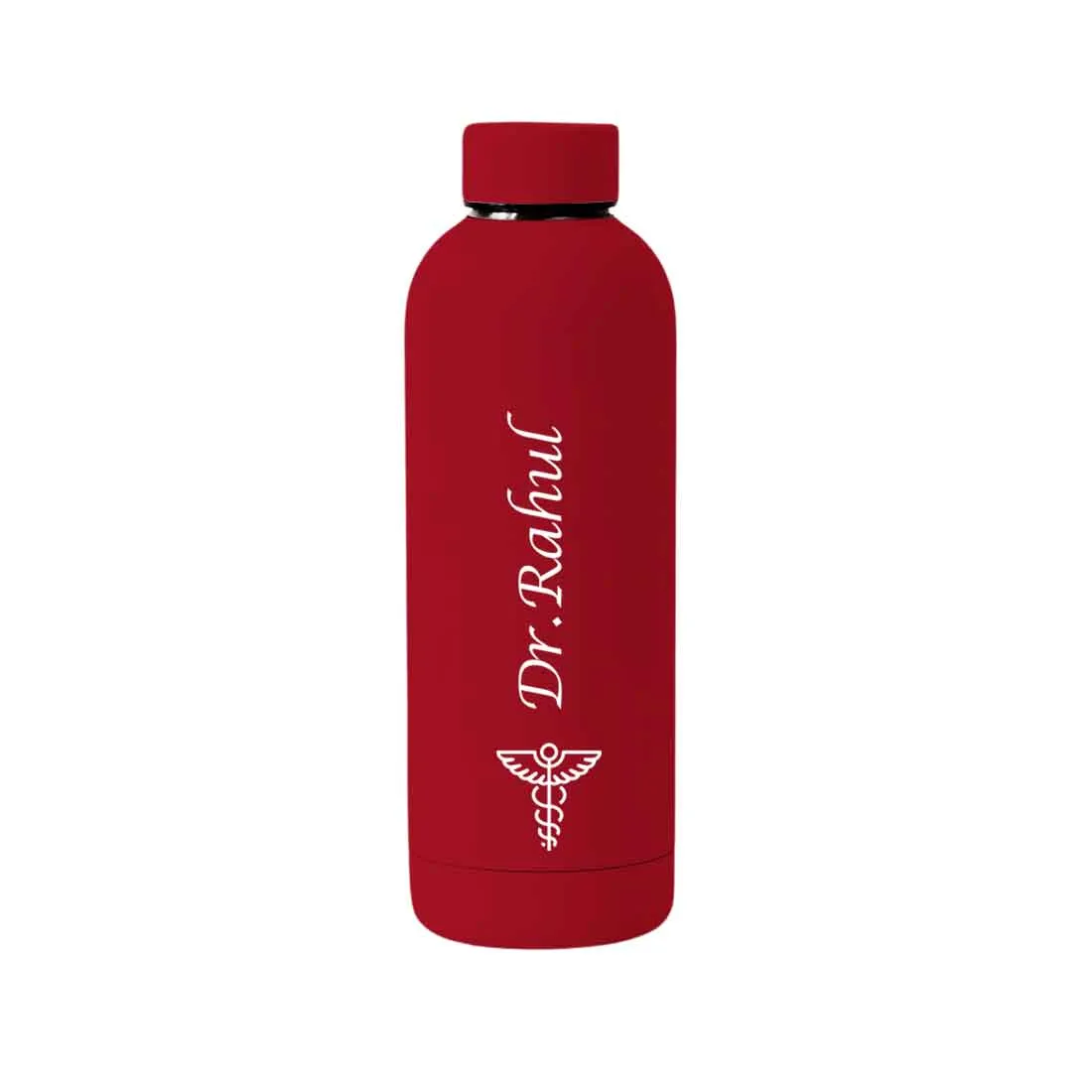 Custom Insulated Water Bottles for Doctors - Stainless Steel, BPA-Free, Leakproof Water Bottles for Travel, Hospital, Gym, and Home