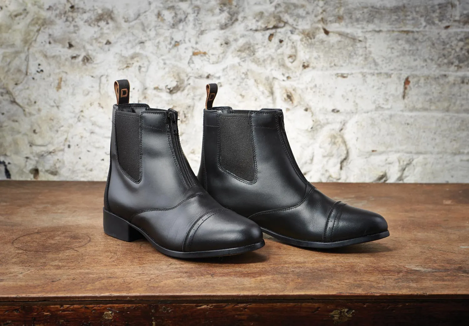 Dublin Foundation Zip Paddock Boots, Childs