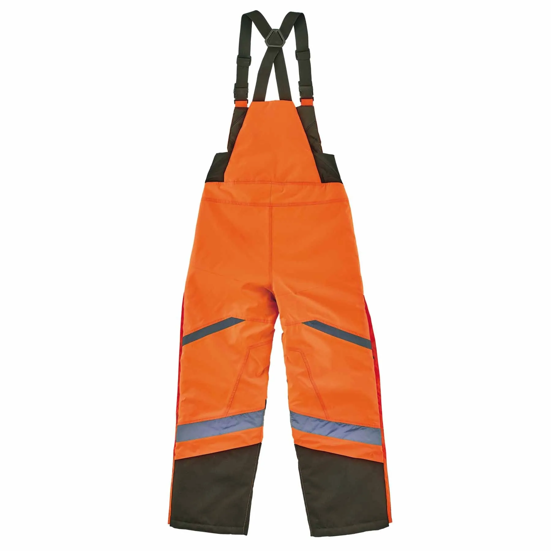 Ergodyne 25635 8928 XL Orange Class E Hi-Vis Insulated Bibs