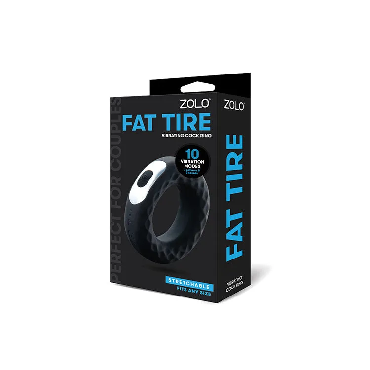 Fat Tire Vibrating Cock Ring