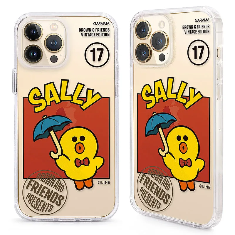 GARMMA Line Friends Vintage Edition Air Cushion TPU PC Back Case Cover