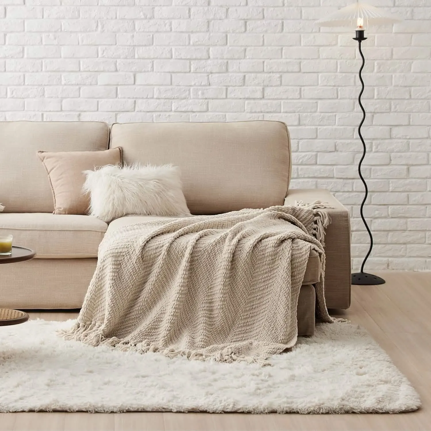 GentleSoft Versatile Knit Woven Chenille Blanket