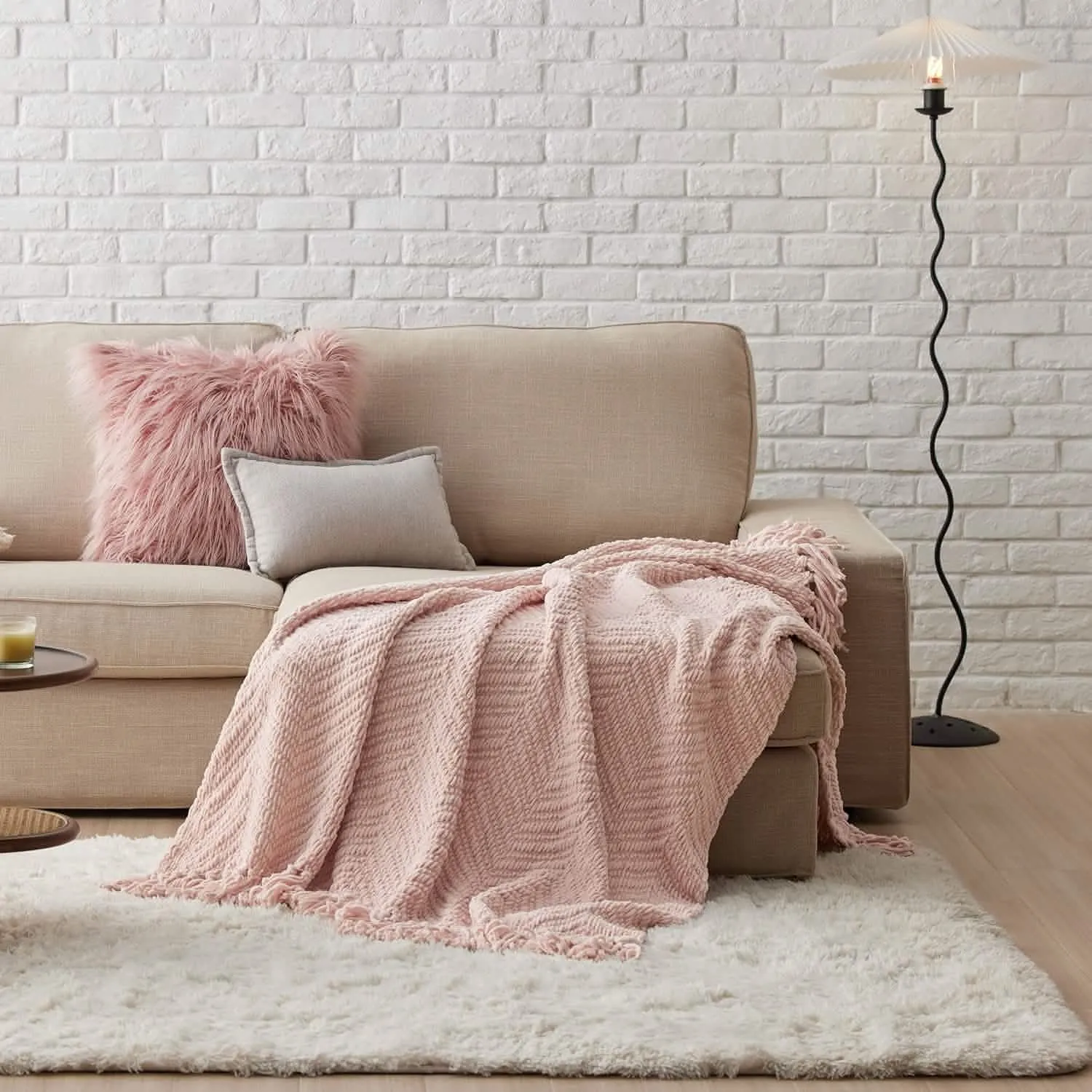 GentleSoft Versatile Knit Woven Chenille Blanket