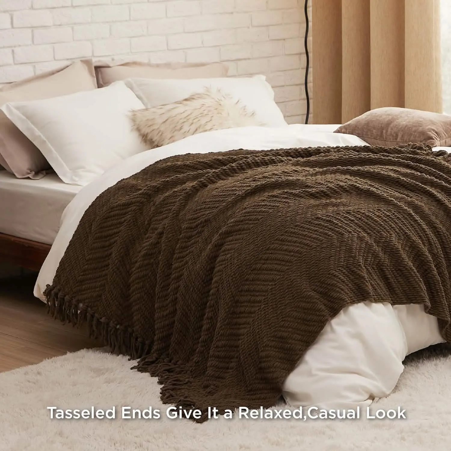 GentleSoft Versatile Knit Woven Chenille Blanket