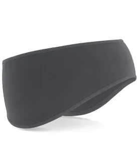 Graphite Grey - Softshell sports tech headband