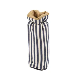Greenfield Collection Midnight Blue Stripe Bottle Cover