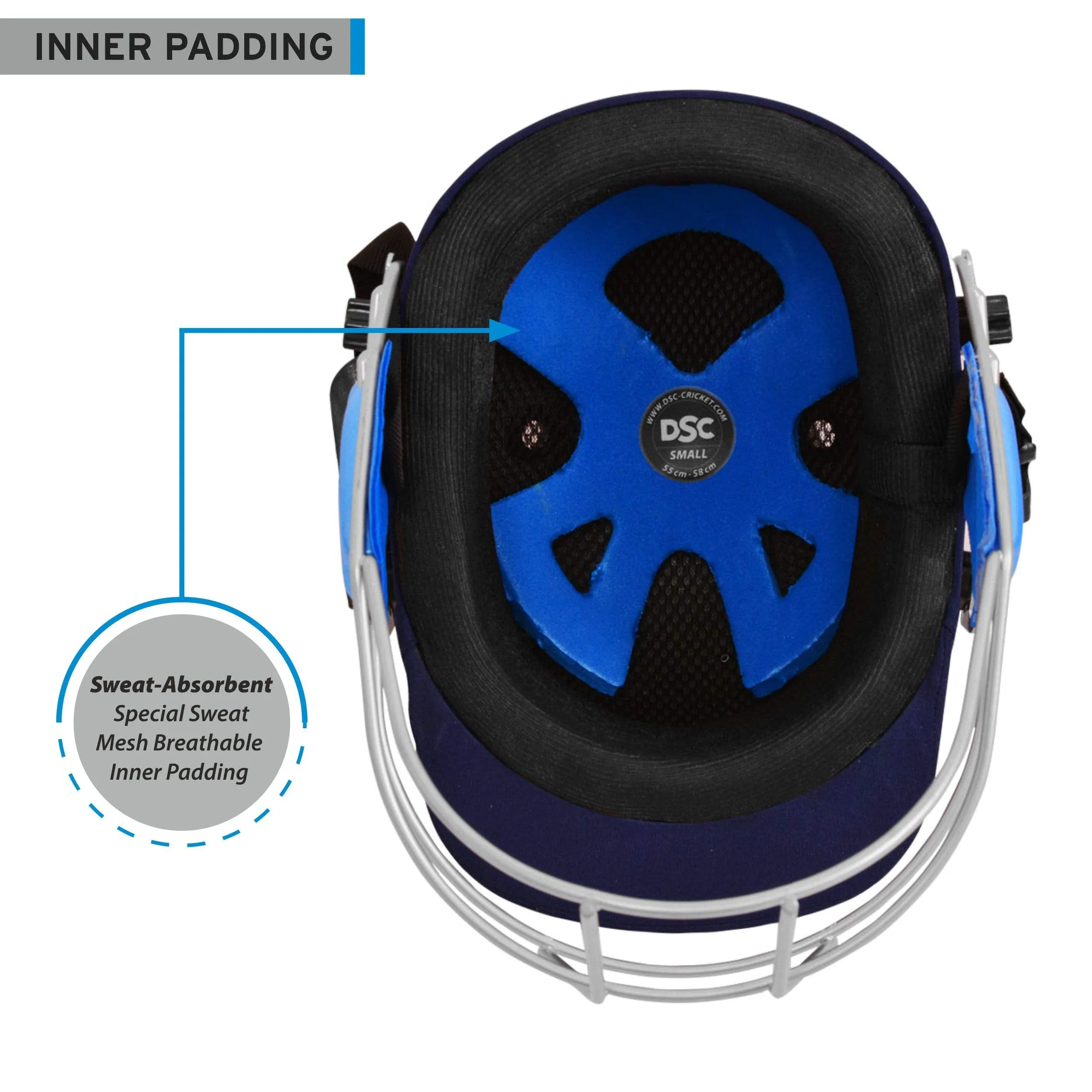 Guard Cricket Helmet Medium (Navy)
