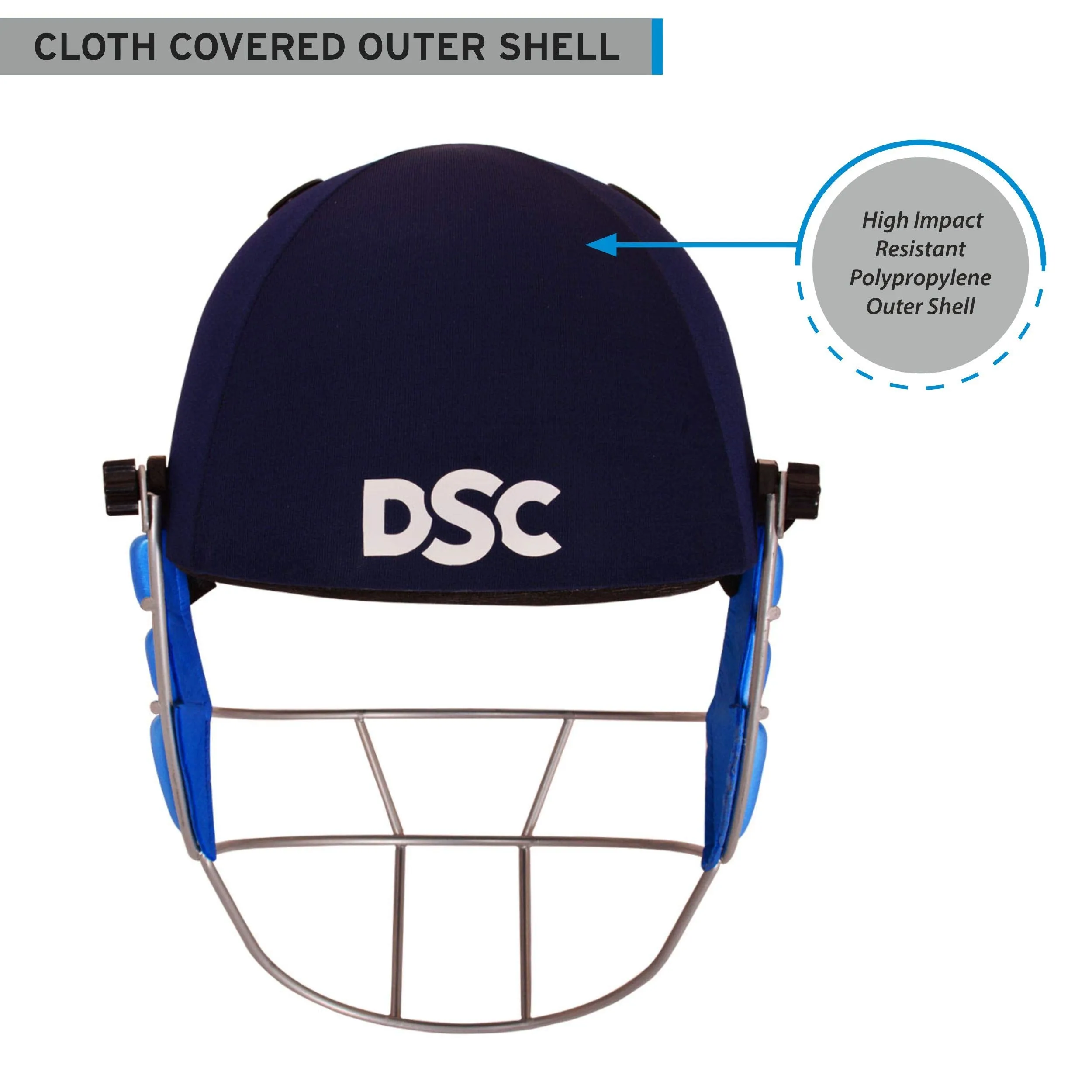 Guard Cricket Helmet Medium (Navy)