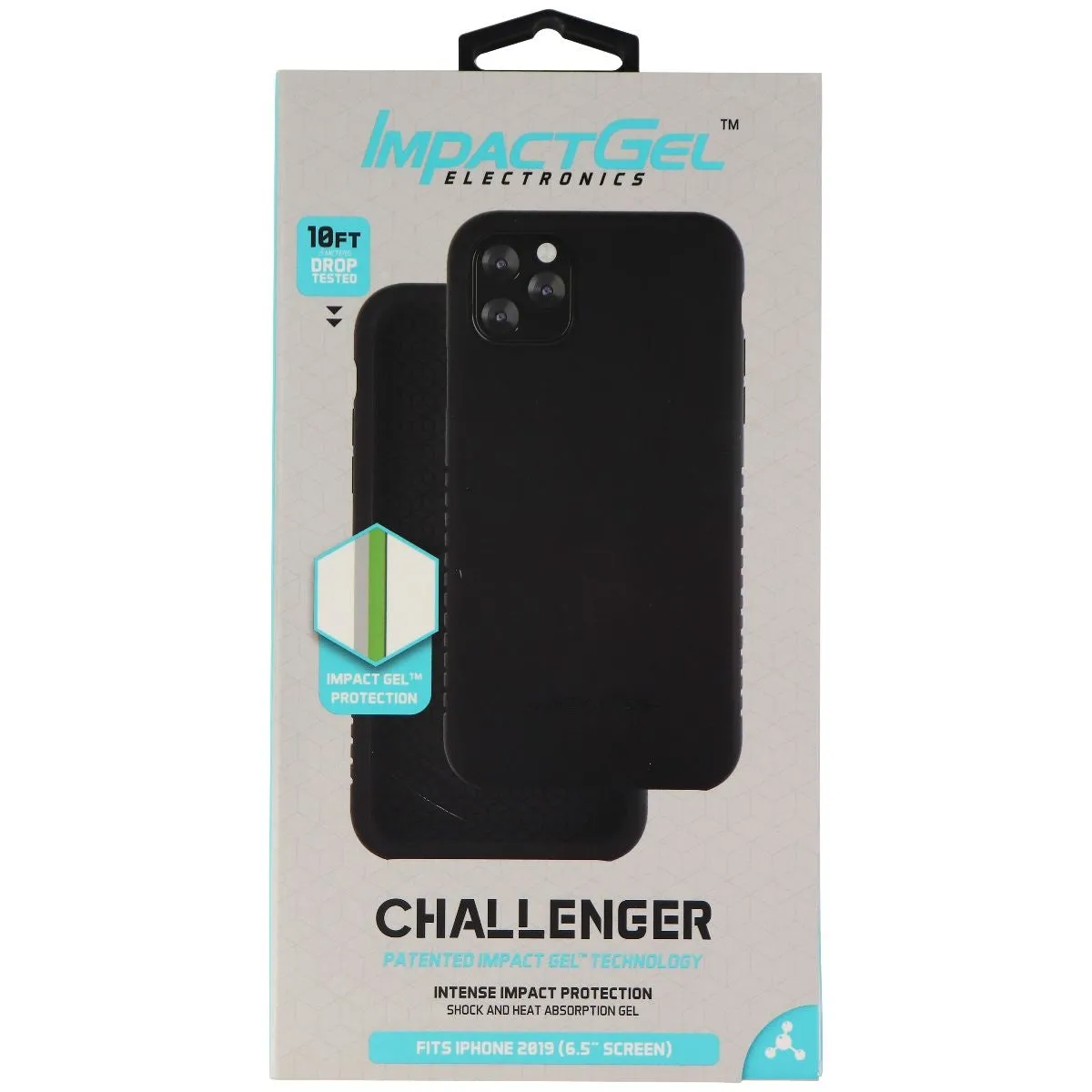 Impact Gel Challenger Series Case for Apple iPhone 11 Pro Max - Black