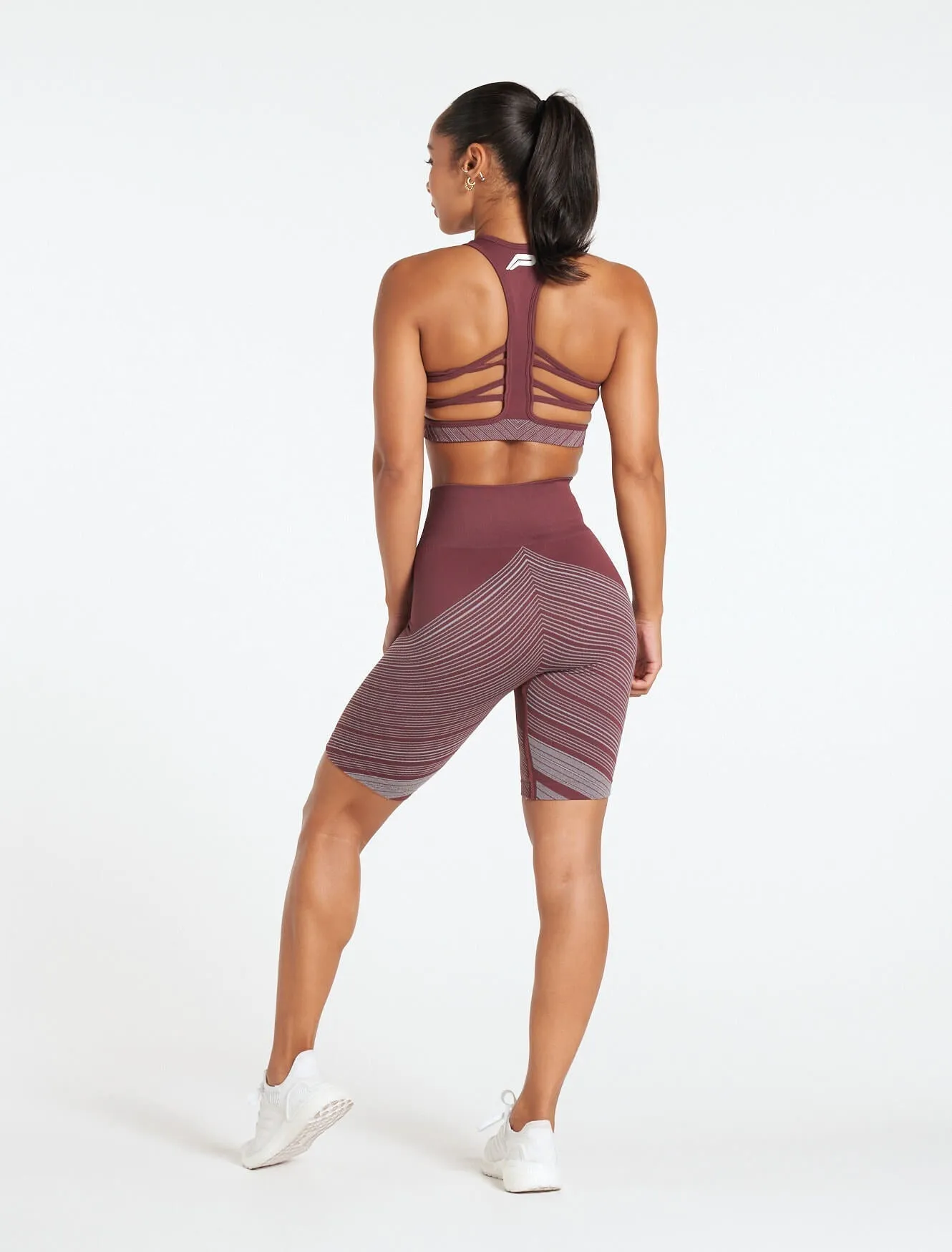 Impulse Seamless Shorts - Claret