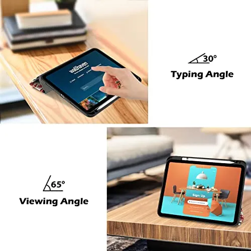 iPad 10th Gen 10.9" 2022 Slim Folio Protective Case with Pencil Holder | ProCase