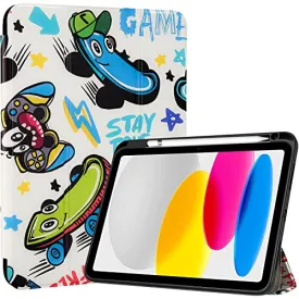 iPad 10th Gen 10.9" 2022 Slim Folio Protective Case with Pencil Holder | ProCase