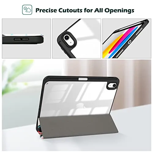 iPad 10th Gen 10.9" 2022 Slim Folio Protective Case with Pencil Holder | ProCase
