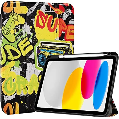 iPad 10th Gen 10.9" 2022 Slim Folio Protective Case with Pencil Holder | ProCase