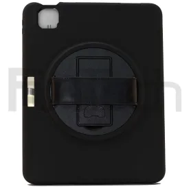 iPad Air case 4 10.9 inch/ Pro 11/ 2020/ 2018, Hard Shockproof Case Color Black